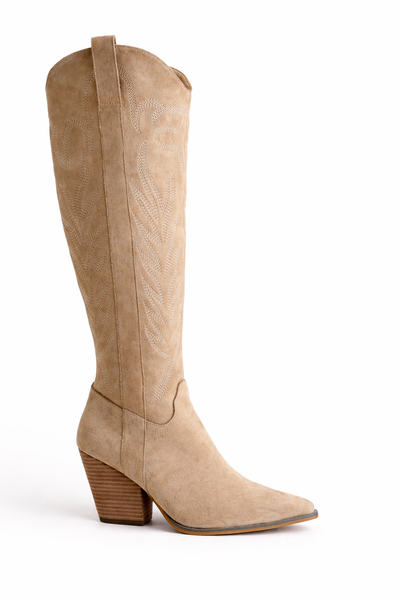 Bronco Knee High Cowboy Boots