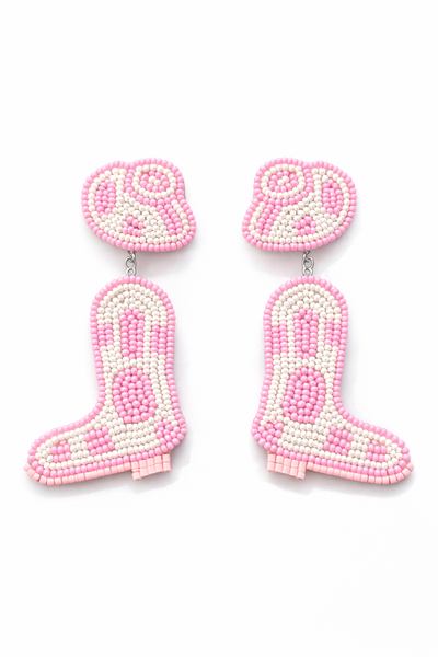 Western Wear Beaded Earrings