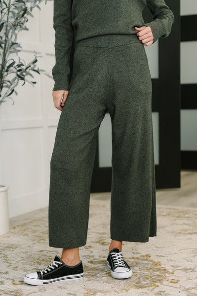 Clove Culottes in Moss
