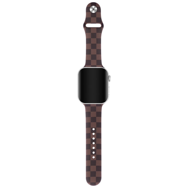 Cocoa Check Watch Band
