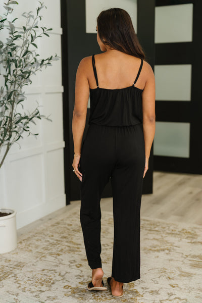 Completely Justified Jumpsuit in Black - Ruby Rebellion