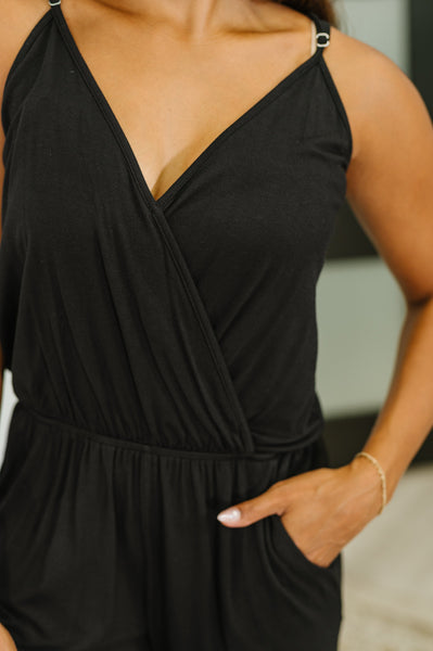 Completely Justified Jumpsuit in Black - Ruby Rebellion