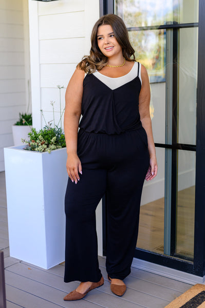 Completely Justified Jumpsuit in Black - Ruby Rebellion