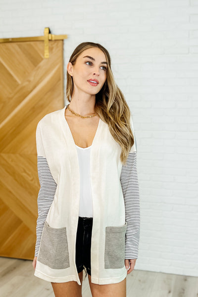 Consider it So Color Block Cardigan - Ruby Rebellion