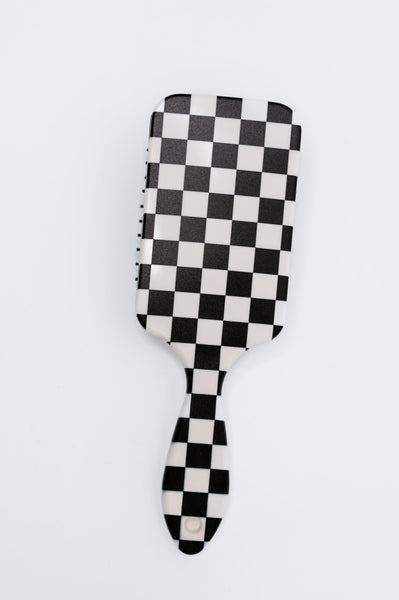 Cookies & Cream Checks Brush - Ruby Rebellion