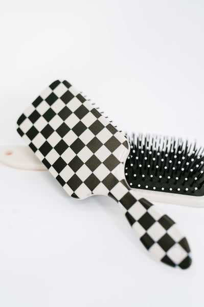 Cookies & Cream Checks Brush - Ruby Rebellion