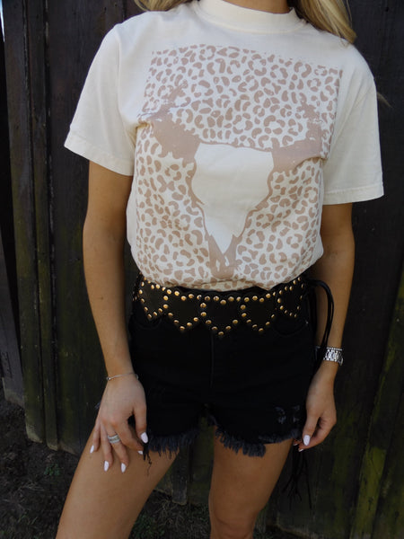 On The Go Distressed Shorts - Black