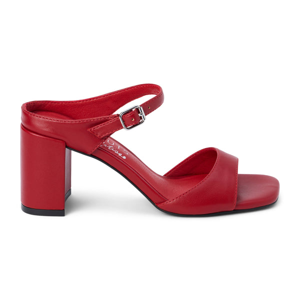 Donnie Heeled Sandal - Ruby Rebellion
