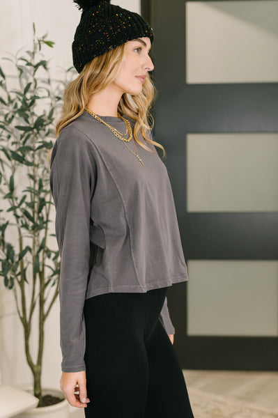 Dedicated Dolman Sleeve Top - Ruby Rebellion