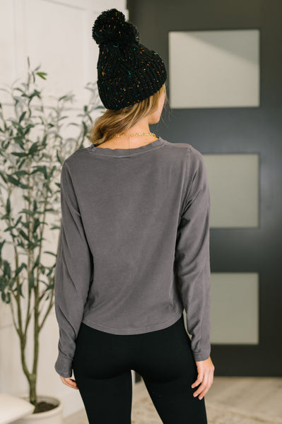 Dedicated Dolman Sleeve Top - Ruby Rebellion