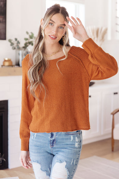 Don't Be Difficult Pullover Sweater - Ruby Rebellion