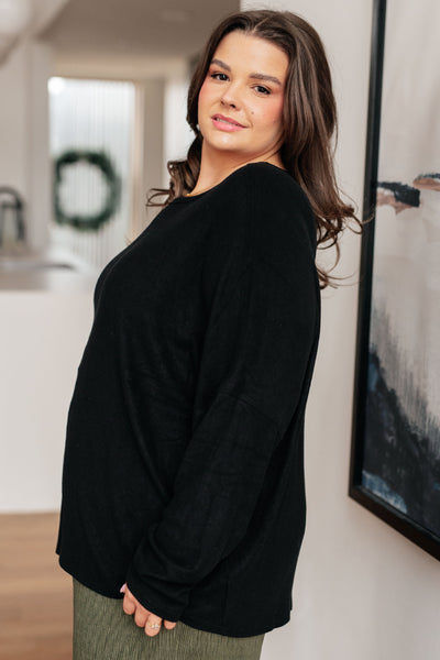 Drive Downtown Dolman Sleeve Top - Ruby Rebellion