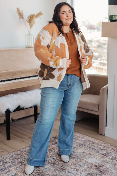 Lotta Love Knitted Sweater Top in Rust - Ruby Rebellion