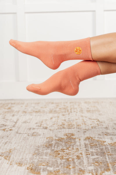 Fruit Snack Socks Set of 6 - Ruby Rebellion