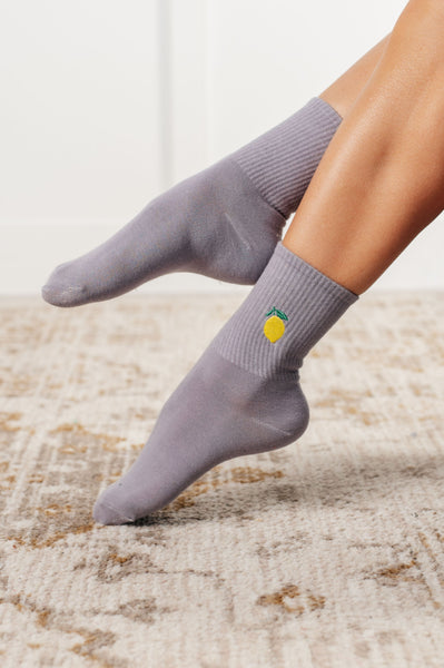Fruit Snack Socks Set of 6 - Ruby Rebellion