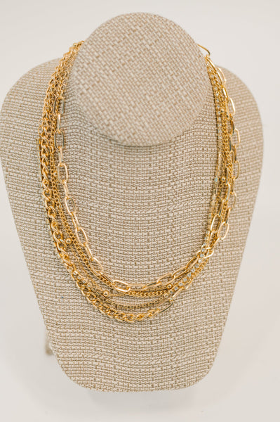 Golden Hour Links Everyday Set in Gold - Ruby Rebellion