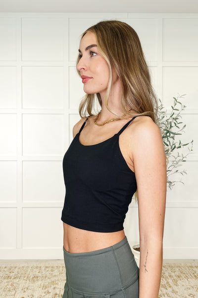 Hot Yoga Tank in Black - Ruby Rebellion
