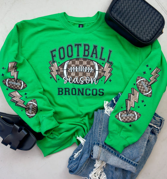 Football Custom With Football Sleeve Decal