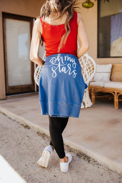 Ampersand Ave FullZip Sweatshirt - Oh My Stars