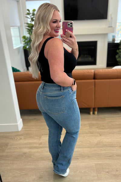 Monroe High Rise Classic Bootcut Jeans - Ruby Rebellion