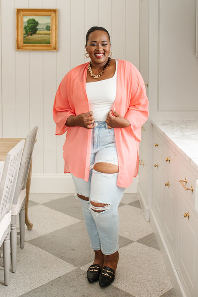 Super Light Destroyed Boyfriend Jeans - Ruby Rebellion