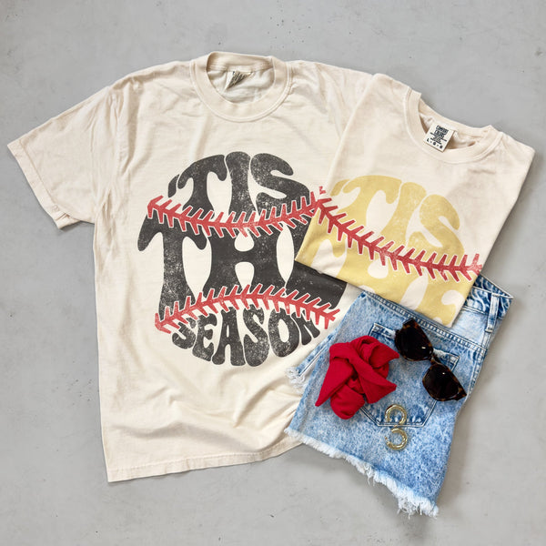 'Tis The Season Baseball or Softball Tee