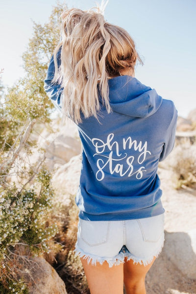 Ampersand Ave FullZip Sweatshirt - Oh My Stars