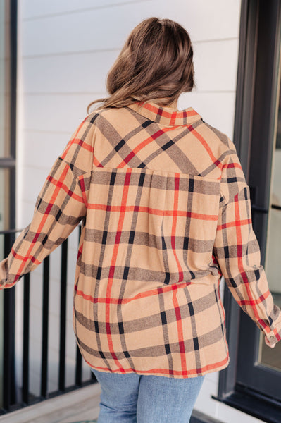 Is It Really Oversized Plaid Button Up - Ruby Rebellion