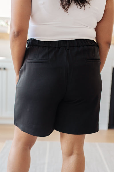 Know Better High Waisted Shorts - Ruby Rebellion