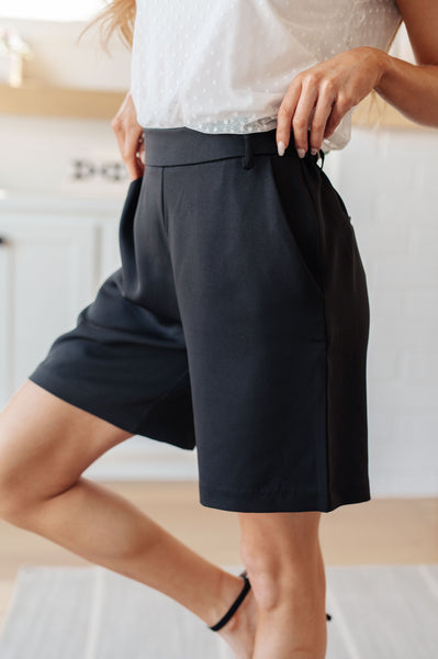 Know Better High Waisted Shorts - Ruby Rebellion