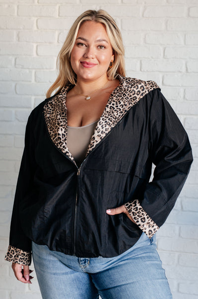 Let's Get Wild Hooded Windbreaker - Ruby Rebellion