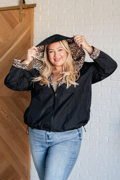 Let's Get Wild Hooded Windbreaker - Ruby Rebellion