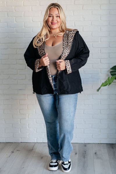 Let's Get Wild Hooded Windbreaker - Ruby Rebellion
