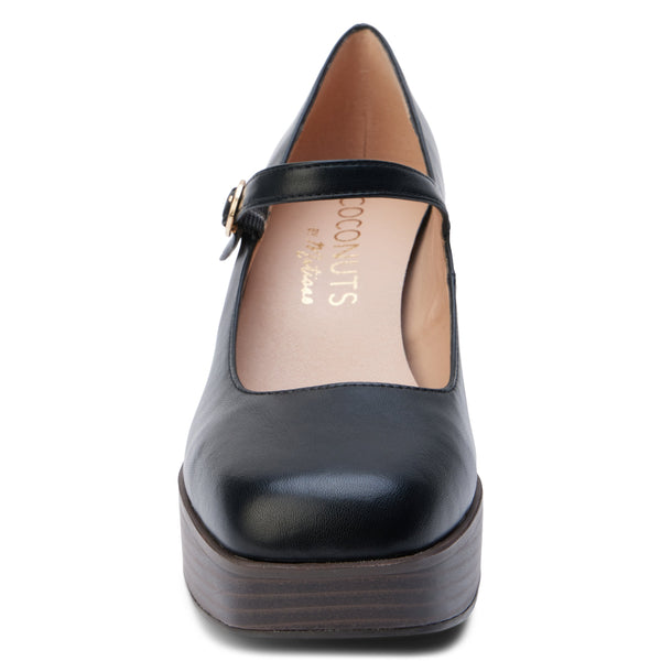 Matilda Platform Heel in Black