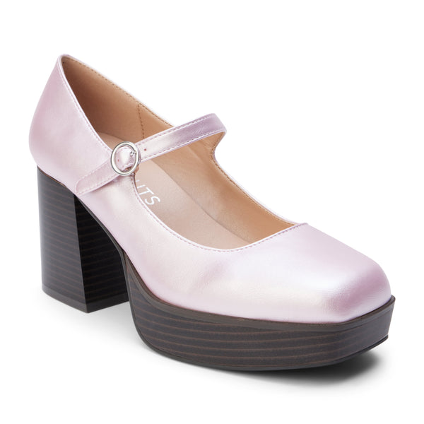Matilda Platform Heel - Ruby Rebellion