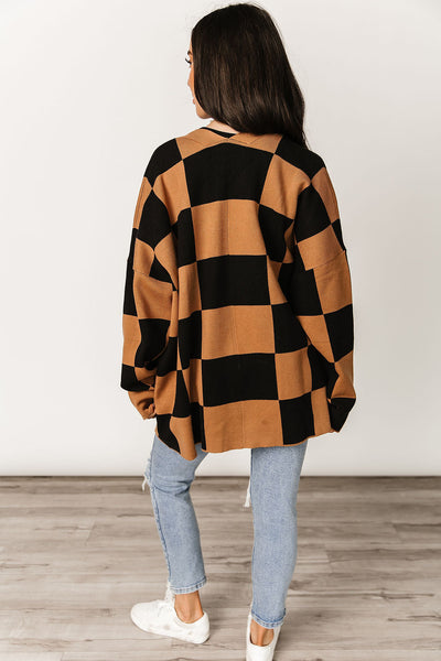 Oversized Cardigan - Check Her Out