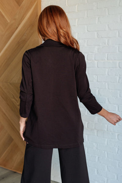 Magic 3/4 Blazer in Chocolate - Ruby Rebellion