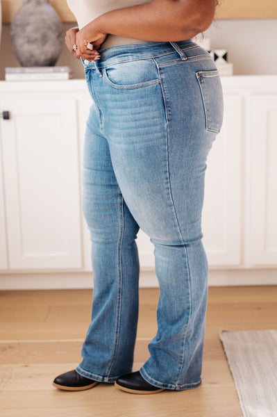 Monroe High Rise Classic Bootcut Jeans - Ruby Rebellion