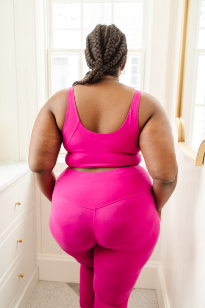 Move With Me Pink Tank - Ruby Rebellion