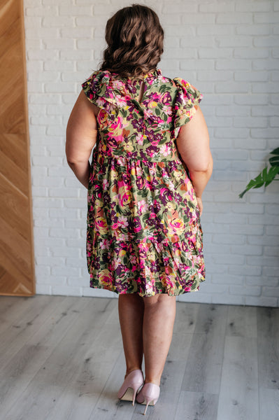 Name it and Claim It Floral Dress - Ruby Rebellion