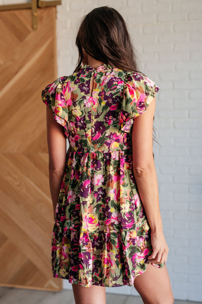 Name it and Claim It Floral Dress - Ruby Rebellion