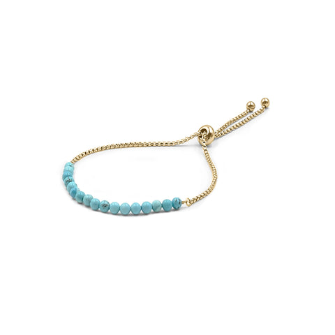 Nixie Collection - Aqua Marine Bracelet 4mm