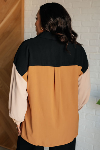 Queen of the Block Button Up - Ruby Rebellion