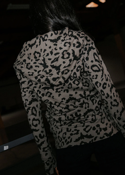 Ampersand Ave FullZip Sweatshirt - Feline Batty