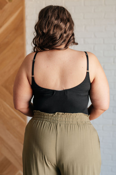 Snap it Up Spaghetti Strap Bodysuit - Ruby Rebellion