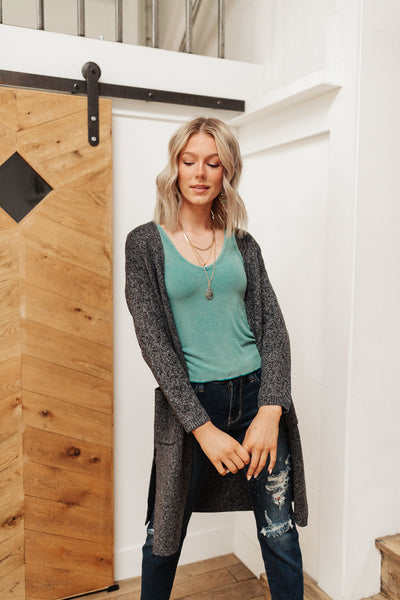 Stay Easy Tank In Aqua - Ruby Rebellion