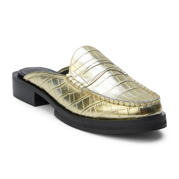 Tasha Loafer Mule - Ruby Rebellion