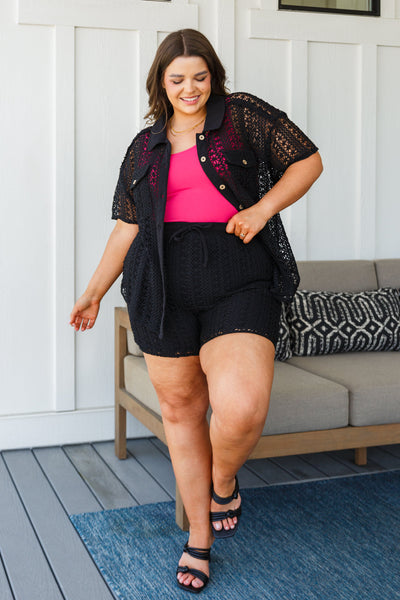 Talk of the Town Lace Set in Black - Ruby Rebellion