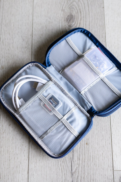 Technically Everything Tech Case in Navy - Ruby Rebellion
