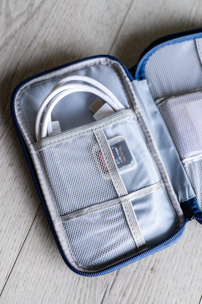 Technically Everything Tech Case in Navy - Ruby Rebellion